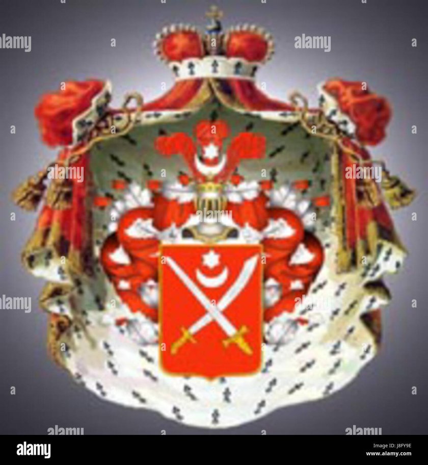 Герб князей Кудашевых