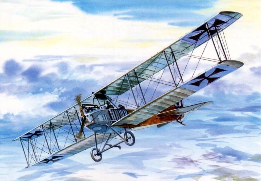 Самолет Альбатрос 1914