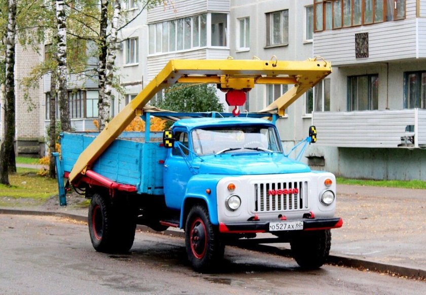 ГАЗ 53 портальный