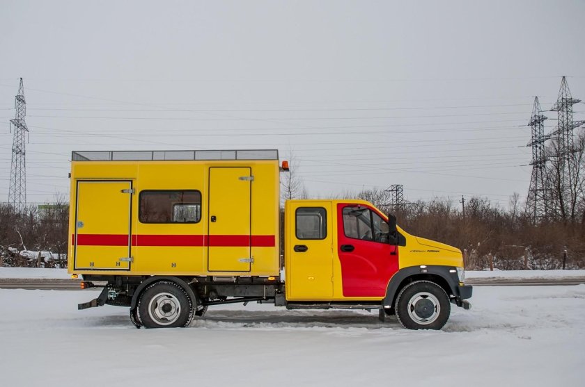 Передвижная мастерская ГАЗ next c42а43