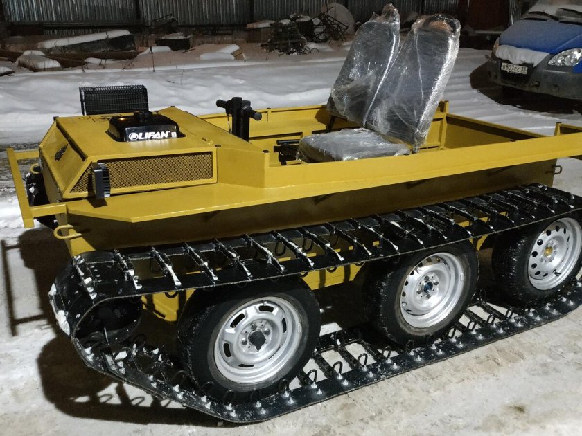 Вездеход гусеничный