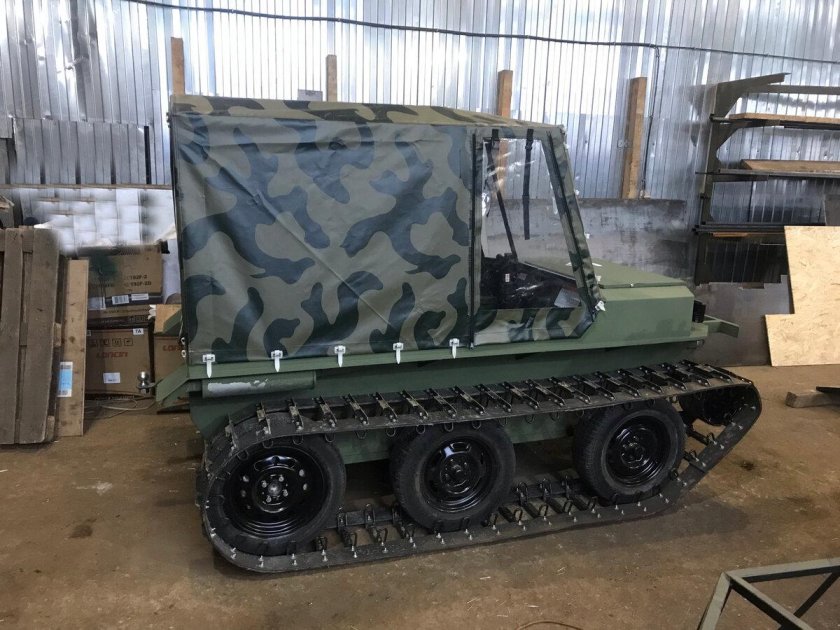 Гусеничный вездеход раш