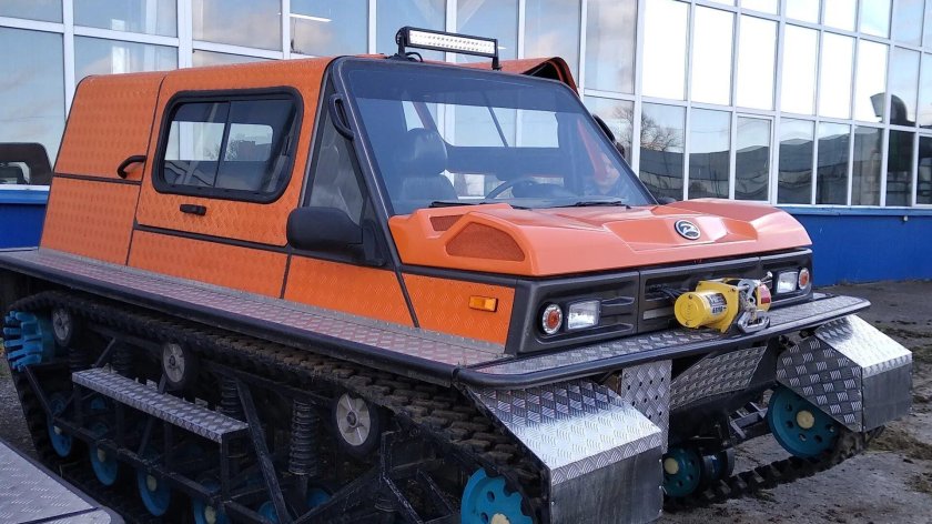 Гусеничный снегоболотоход терраника