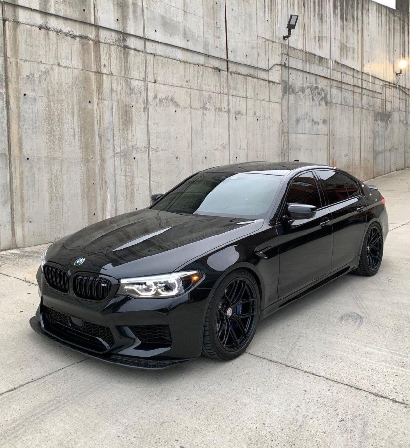 Bmw m5 f90 черная
