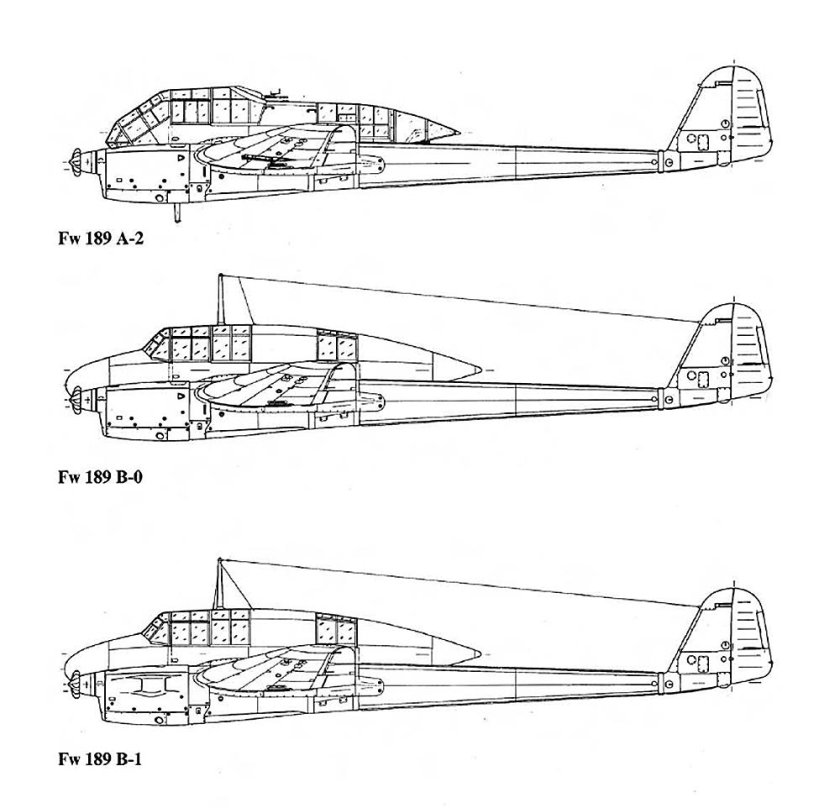 Самолет Фокке Вульф 189