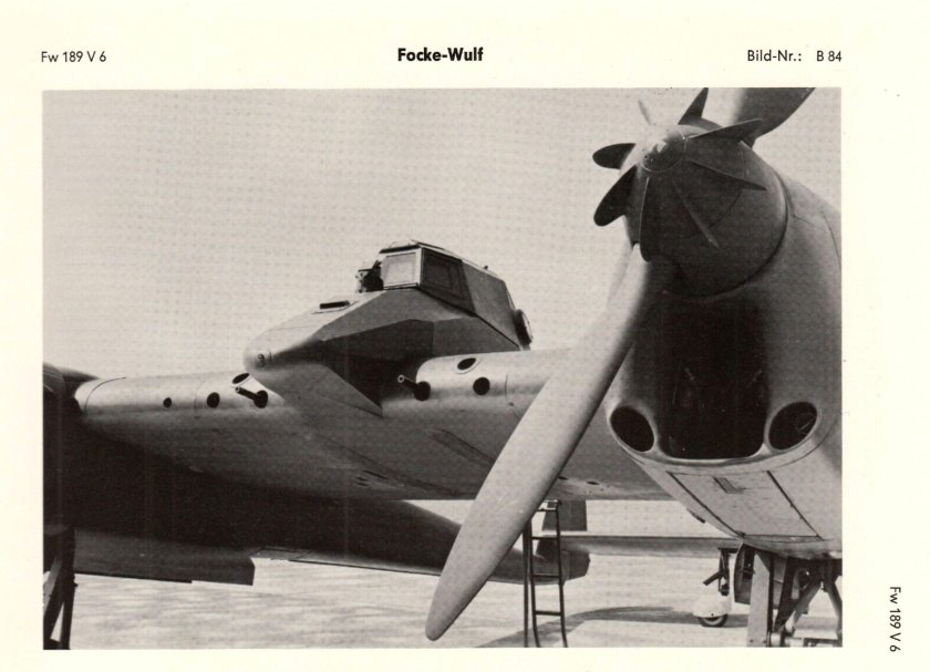 Кабина Фокке Вульф 189