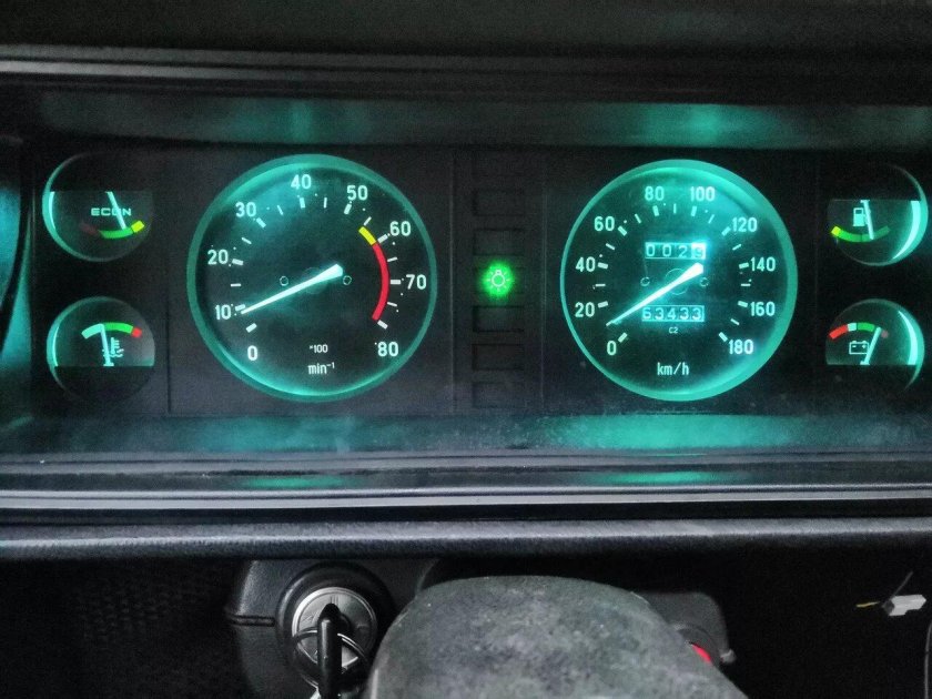 Приборка ваз 2107