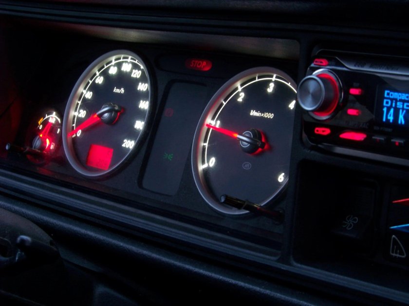 Новая приборная панель ВАЗ 2107