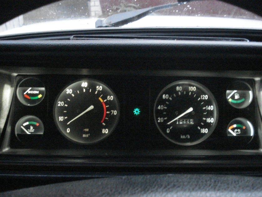 Lada 2107 приборная панель