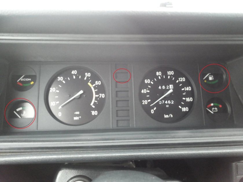 Лампы приборов ВАЗ 2107