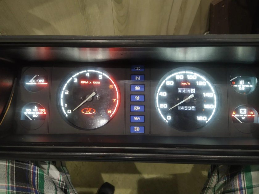 Приборка панели ВАЗ 2107