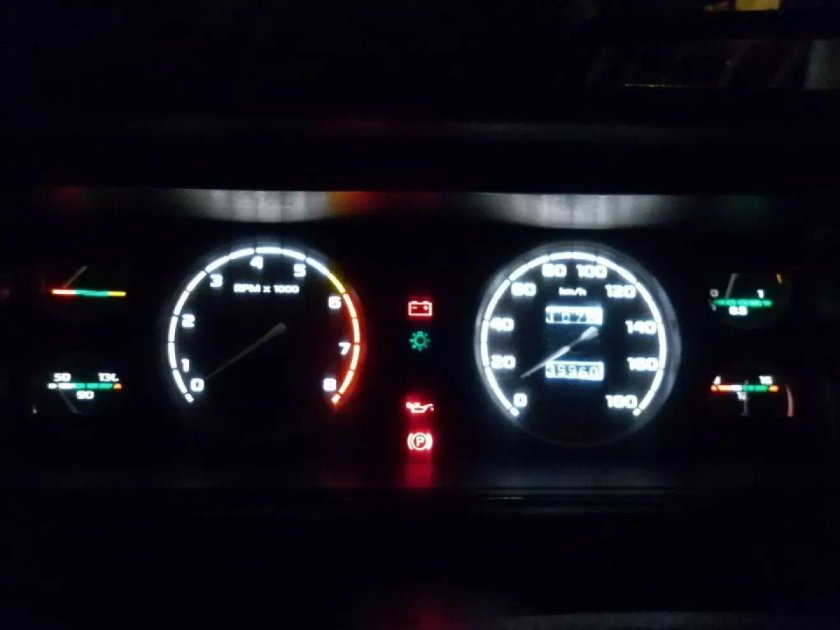 Цифровая приборная панель ВАЗ 2107