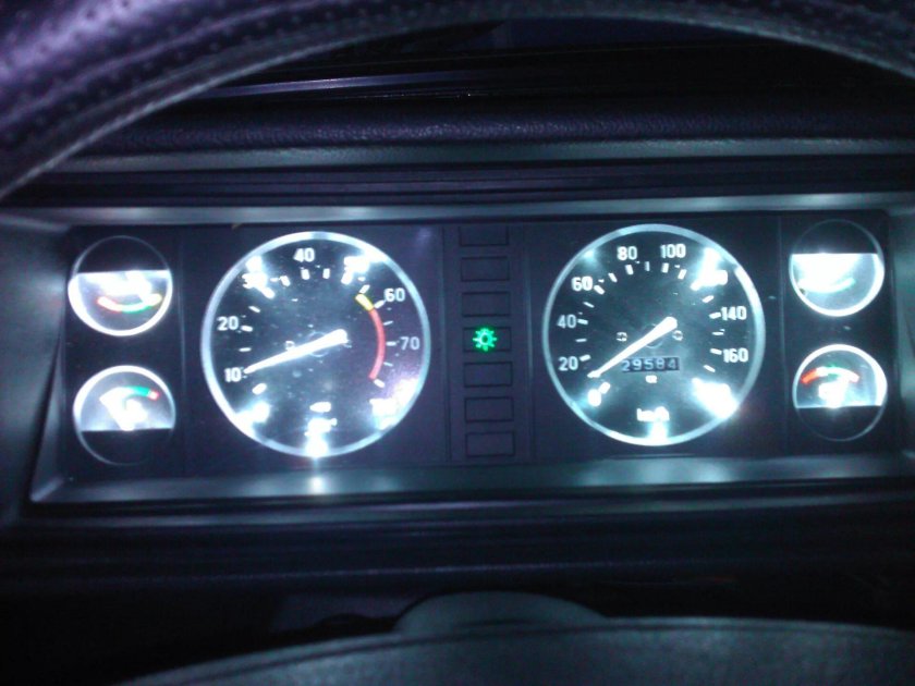 Подсветка приборной панели ВАЗ 2107
