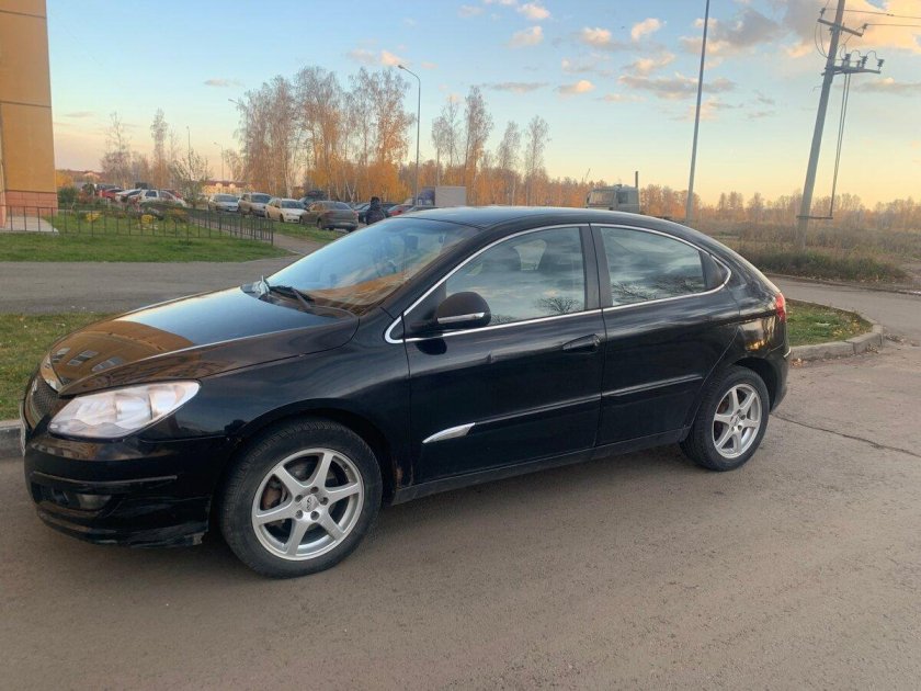 Чери м11 хэтчбек чёрный