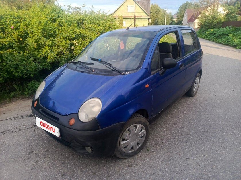 Машина daewoo matiz