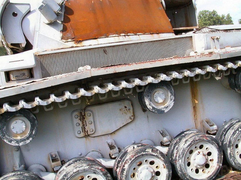 Глушитель танка PZ-IV