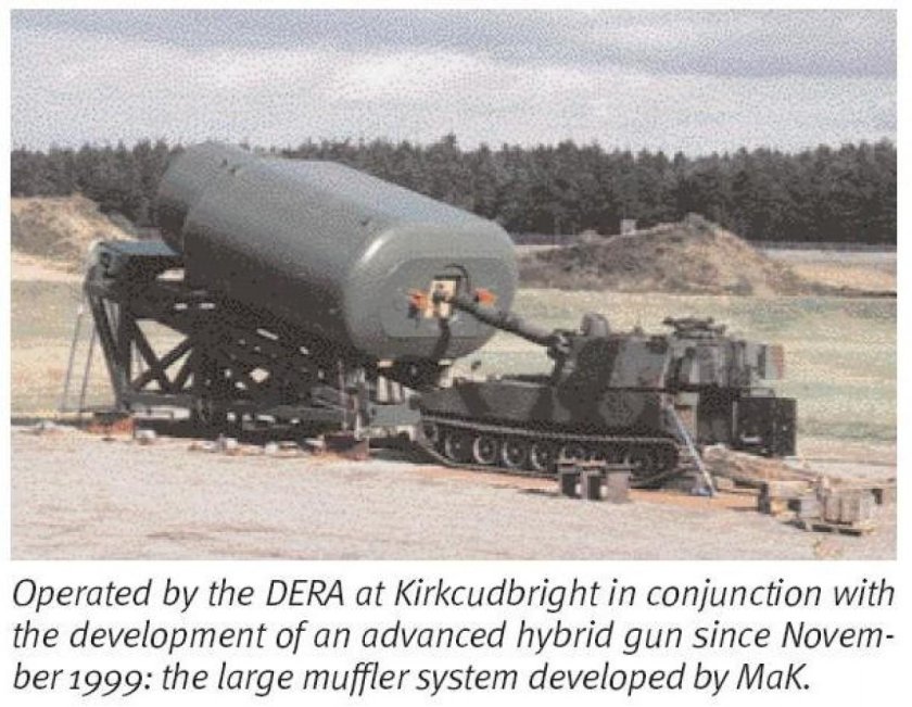 Глушитель для САУ m109