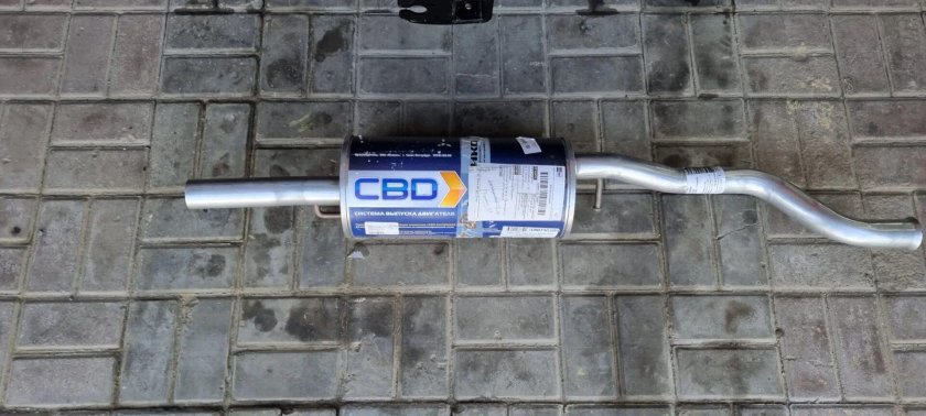 Глушитель СВД Лада Веста 1.6