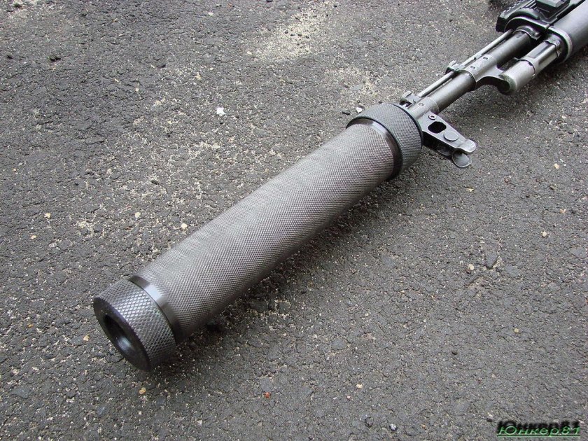 Глушитель ДТК на АК-74