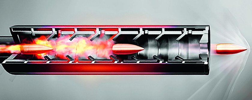 Строение глушителя ПБС