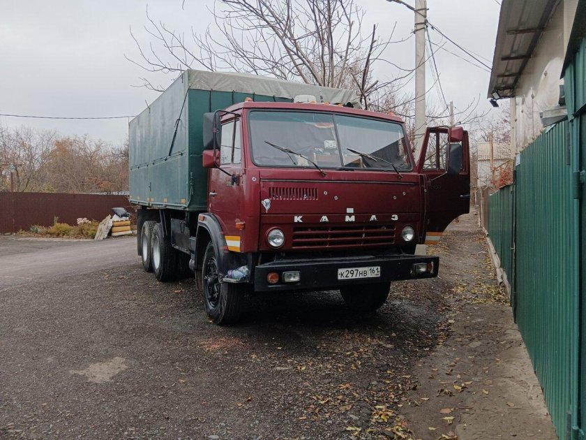 Камаз 5320 бортовой зерновоз