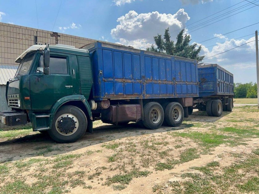 Камаз 5320 бортовой зерновоз