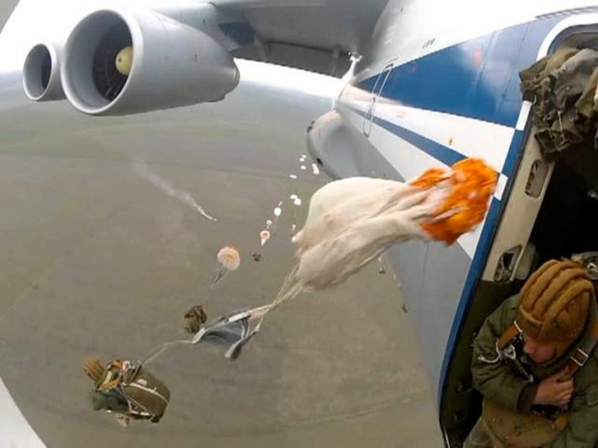 Ил-76 прыжки ВДВ