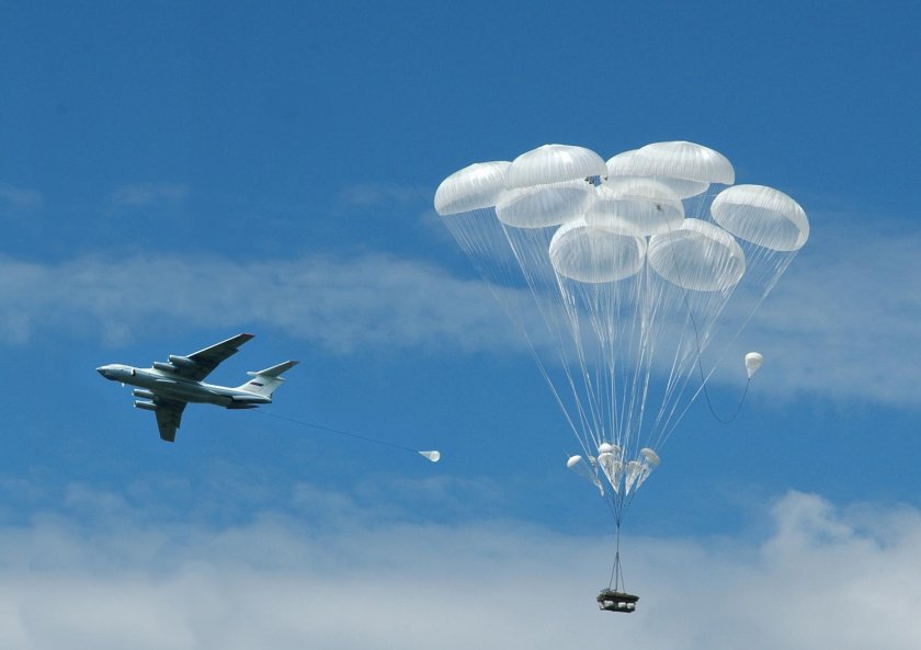 Десантирование БМД С ил 76