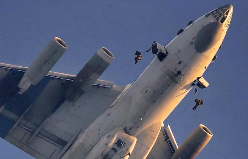 Ил 76 МД десантирование