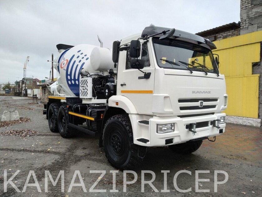Автобетоносмеситель 58146т на шасси КАМАЗ-43118