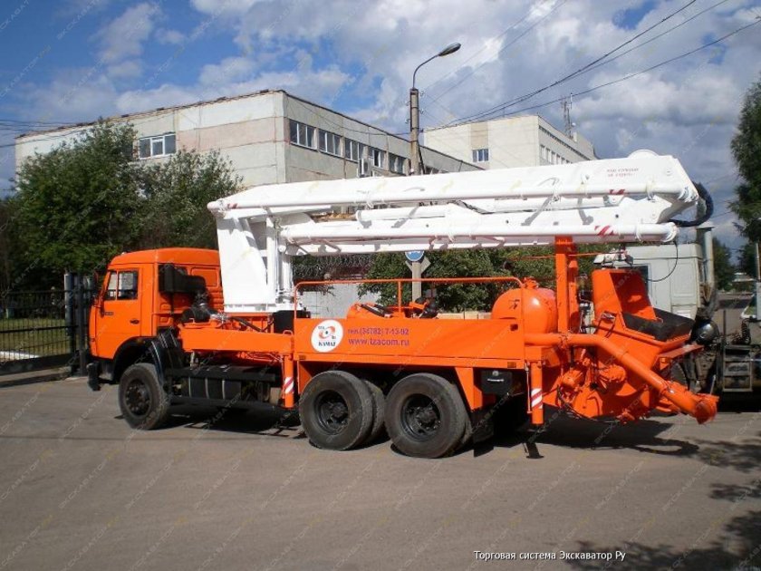 Автобетононасос 58152а