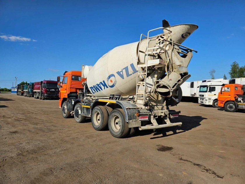 Автобетоносмеситель камаз 6540 тза 58149y