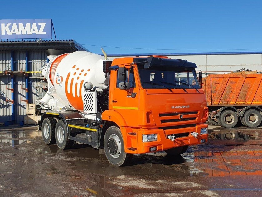 Автобетоносмеситель камаз 6520