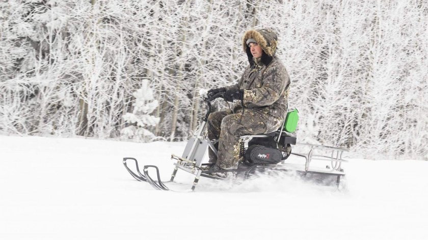 Мотобуксировщик Мухтар 212сс 4т