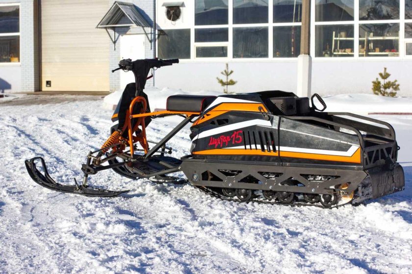 Мотобуксировщик Ирбис Мухтар 15