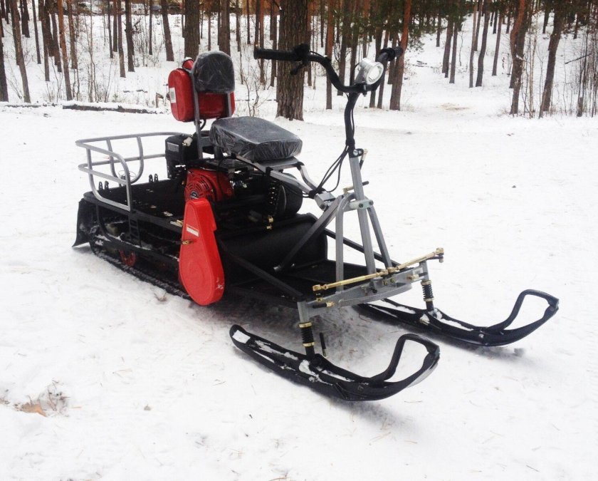 Мотобуксировщик Ирбис Мухтар 7