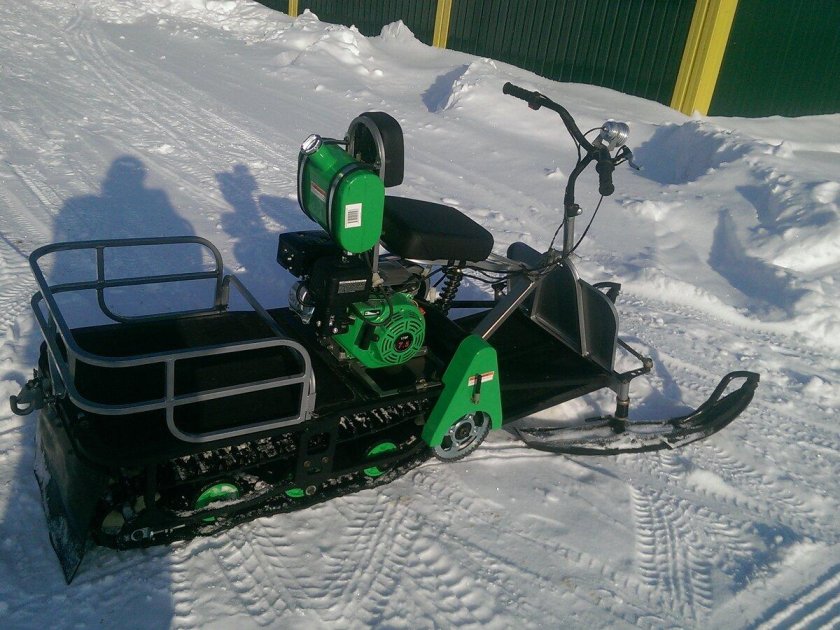 Мотобуксировщик ирбис мухтар 7 мини