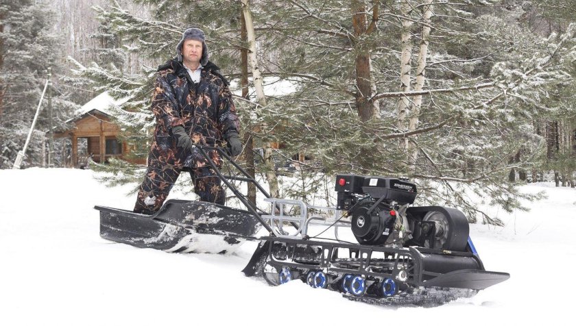 Мотобуксировщик Irbis Мухтар 15