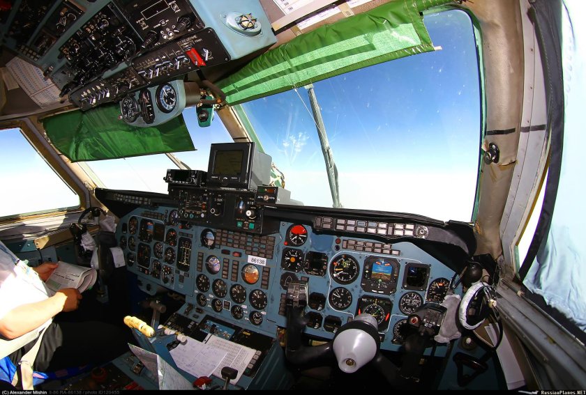 Ил 76 МД кабина