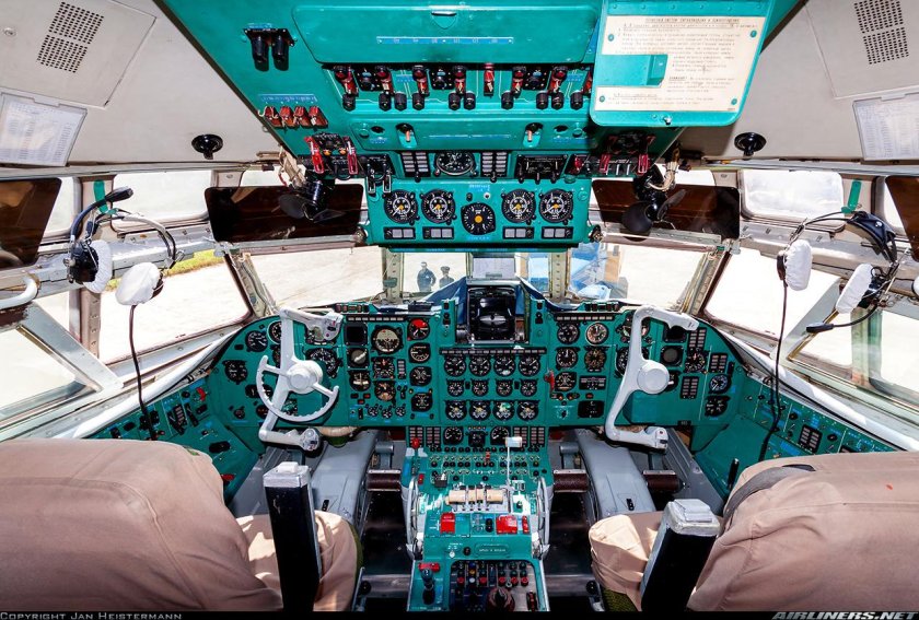 Ил-62 кабина