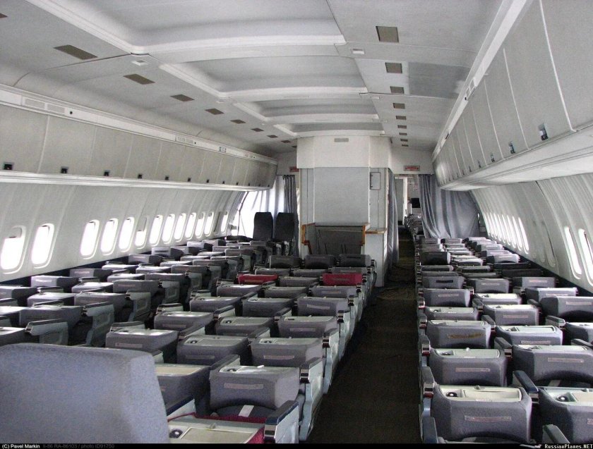 Аэробус ил 86 салон