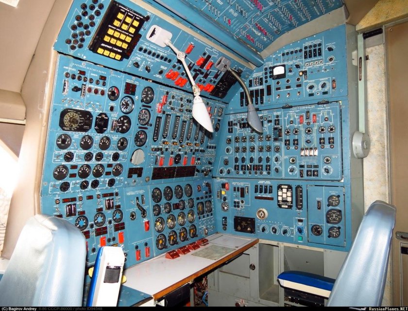 Приборная панель ил-86