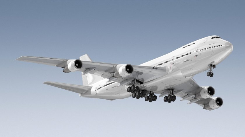 Boeing 747 3d model
