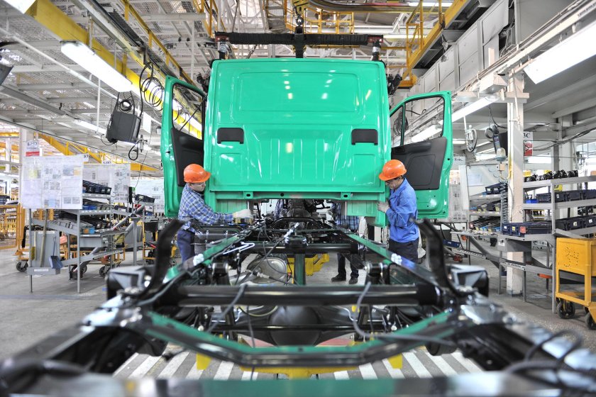 Горьковский автомобильный завод конвейер Газель