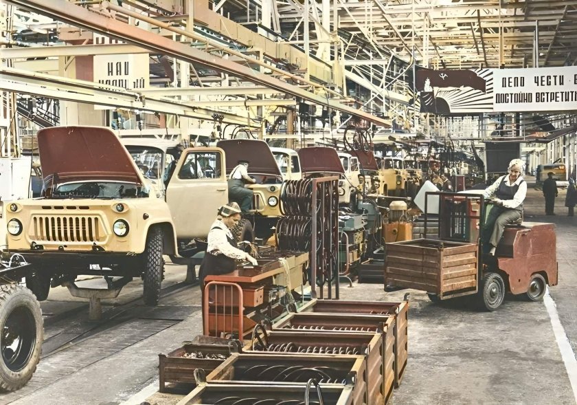 Горьковский автозавод ГАЗ СССР