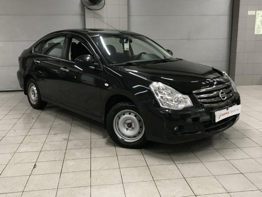 Ниссан Альмера черный 2016