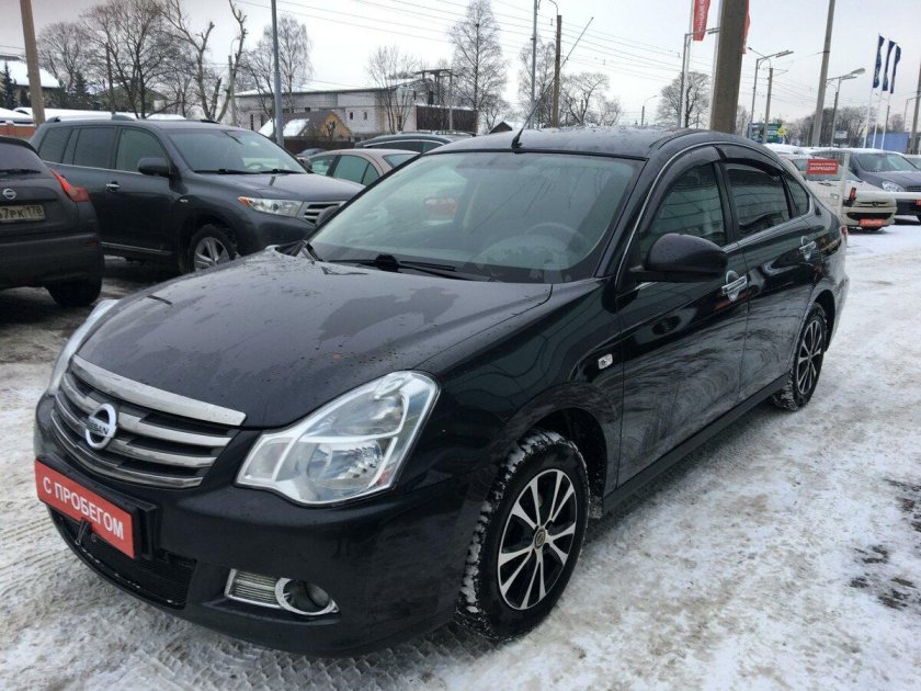 Nissan Almera g15 черный