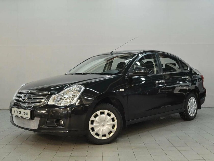 Ниссан Альмера черный 2016