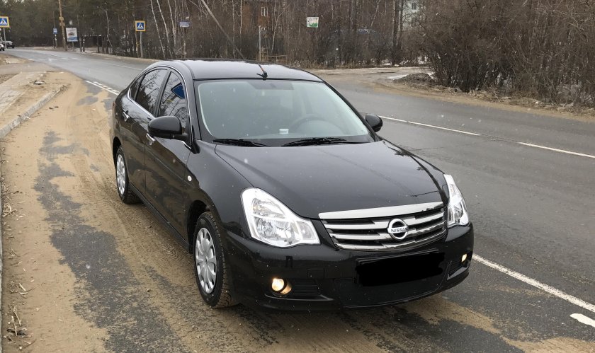 Ниссан Альмера g15 черная