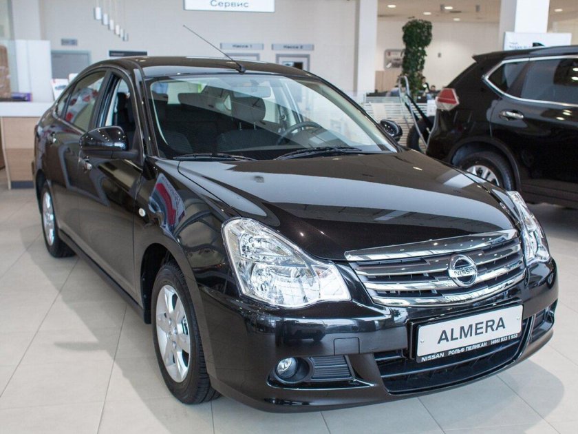 Ниссан Альмера g15 черная